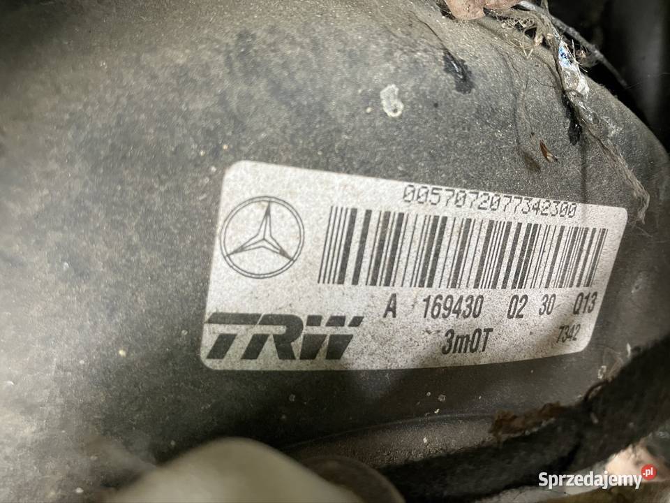 Serwo Pompa wspomagania hamulców MERCEDESBENZ B Rok produkcji 2007 mazowieckie Milanówek