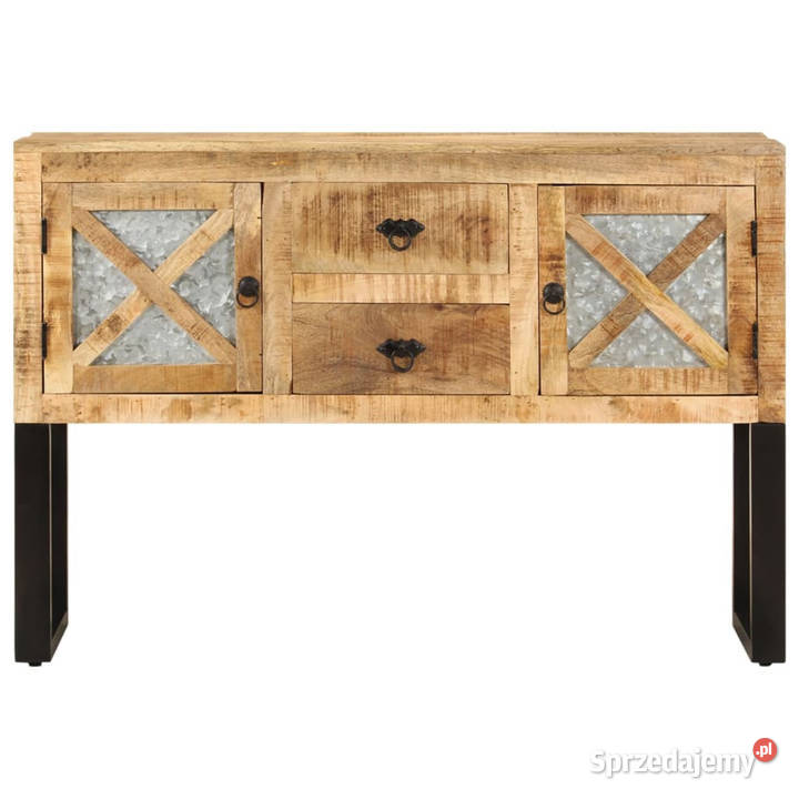 Szafka 110x30x74 surowe drewno mango WM328275 Pozostałe Warszawa sprzedam