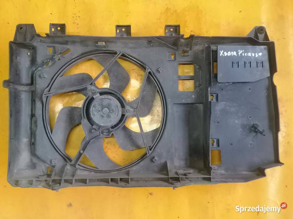 obudowa wentylator chłodnica klimy Citroen Xsara łódzkie Piotrków Trybunalski sprzedam