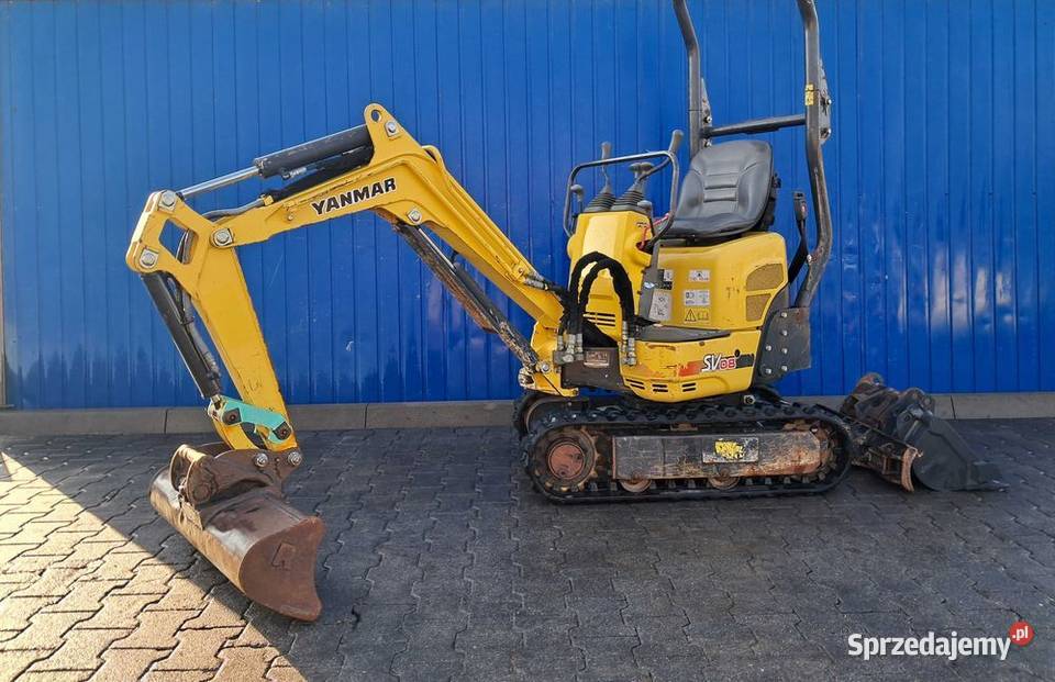 Minikoparka YANMAR SV 08 17r 1t vio 102 jcb 8008 Sułów sprzedam