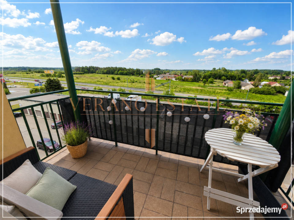 Apartament 80 m dwupoziomowy 3 balkony Tarczyn