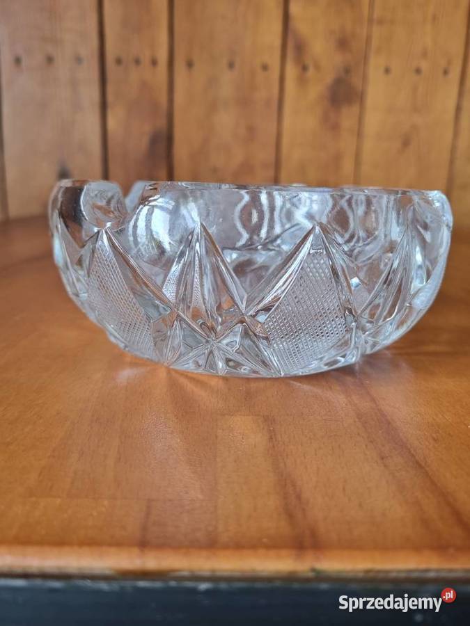 Kryształowa popielniczka Warszawa