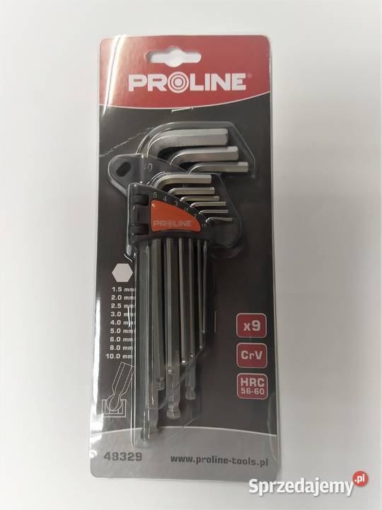komplet kluczy imbusowych PROLINE Lublin sprzedam