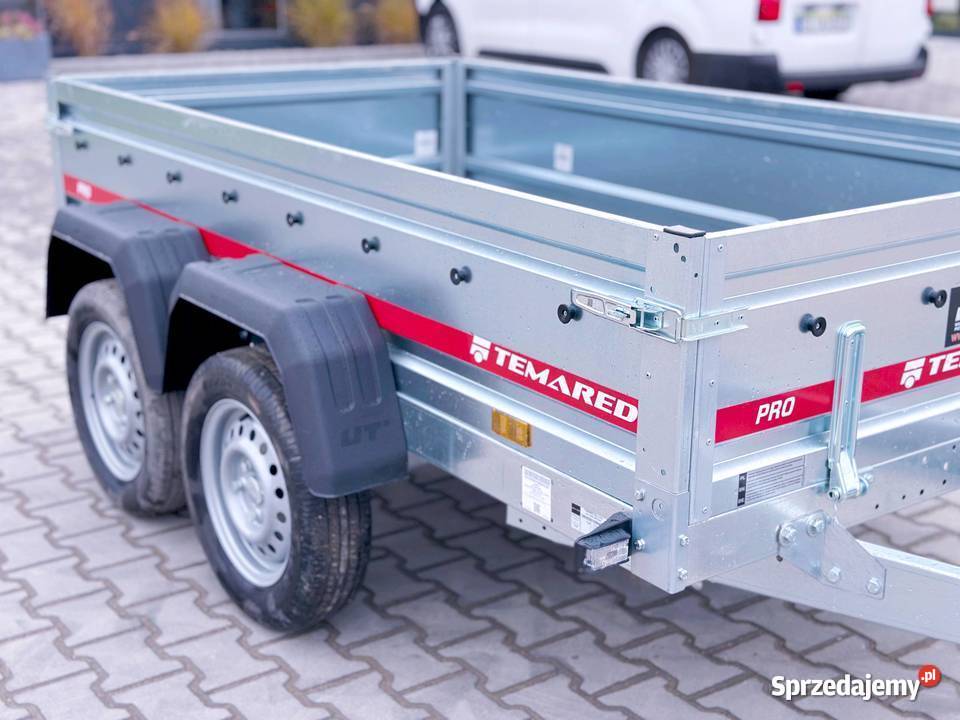 TEMARED PRO 23122 dwuosiowa przyczepka towarowa 2