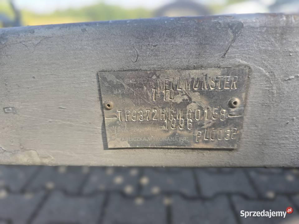 Przyczepa Towarowa Samochodowa laweta Kościan