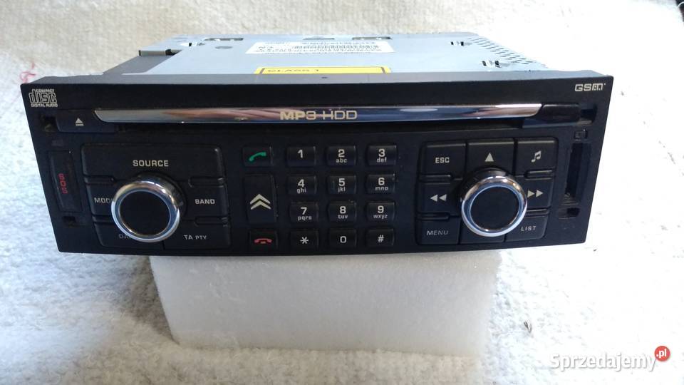 69660999XT Radio nawigacja RT5 CitroenPeugeot