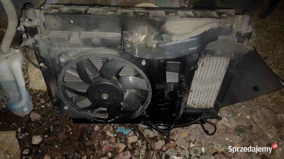 Pas przedni chłodnice wentylator Citroen Ds5 20 Pasy przednie i tylne wielkopolskie Książ Wielkopolski