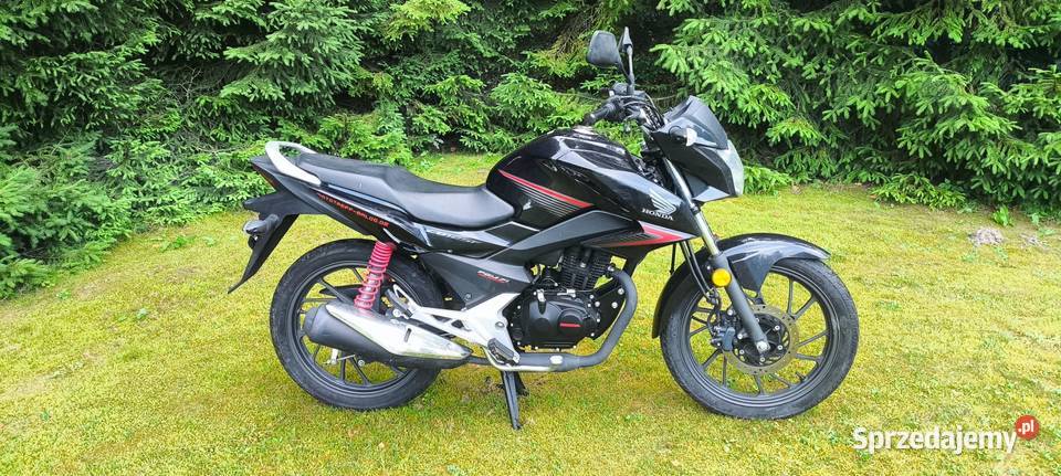 Honda CB125F 2018 2482 Pełna historia Józefów