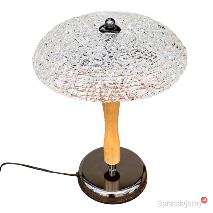 Lampa stołowa z kryształowym kloszem BELMONTE Warszawa sprzedam