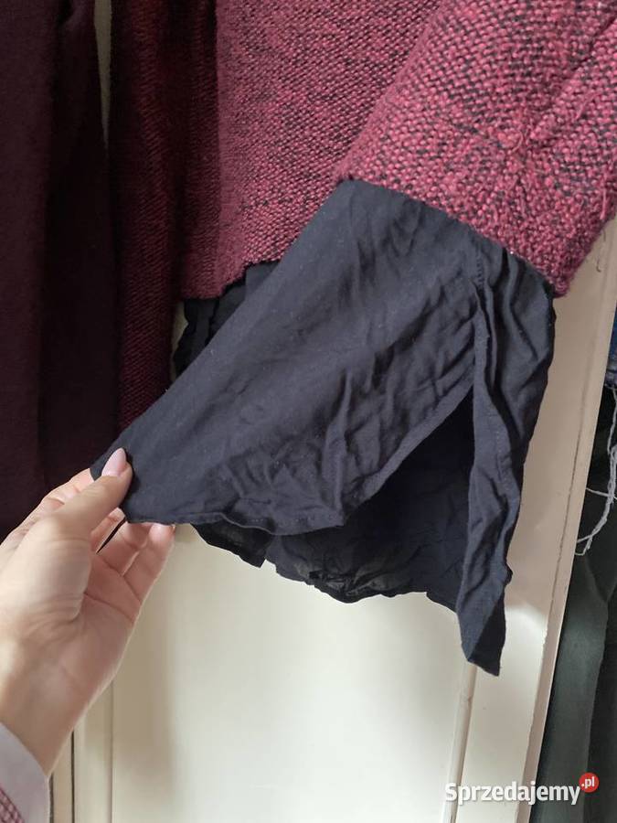 Sweterek Bershka melanżowy ze zwiewnym dołem Kraków