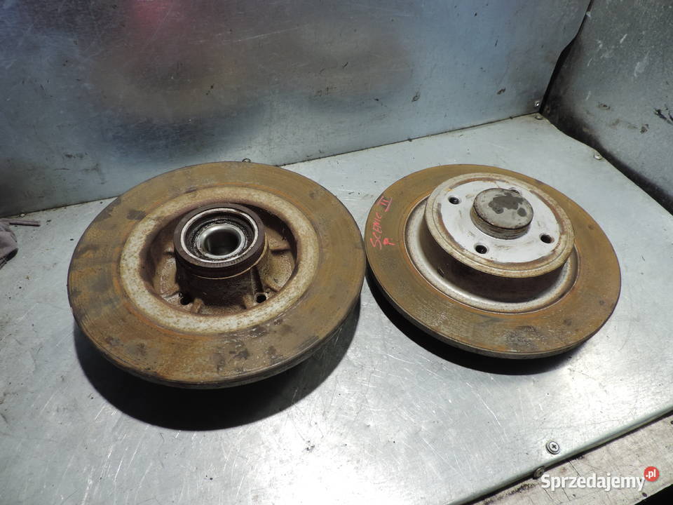 TARCZE TARCZA HAMULCOWE TYŁ TYLNE RENAULT SCENIC małopolskie