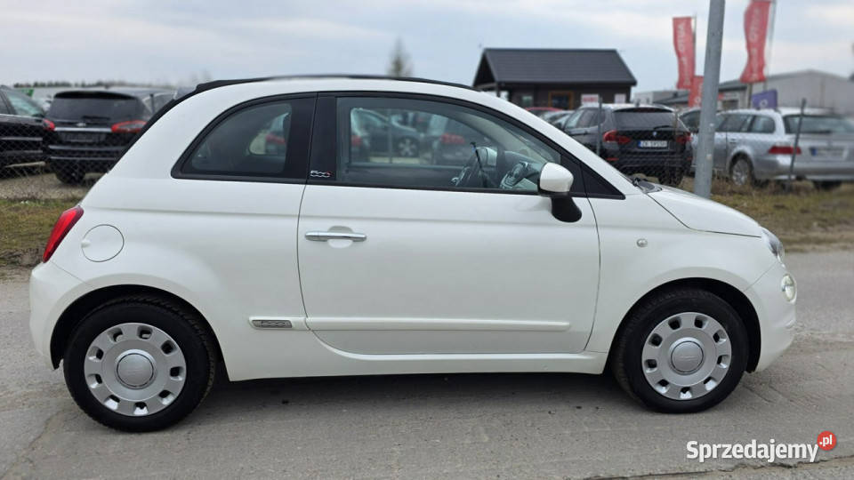Fiat 500 ledy super stan zarejestrowany biała 2/3 Lębork