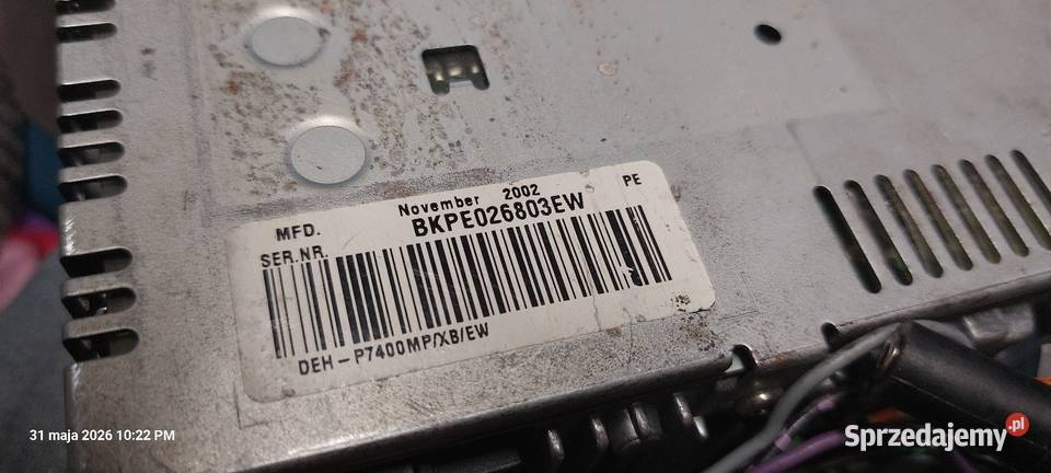 Pioneer DEHP7400MP Delfinki Gdańsk sprzedam