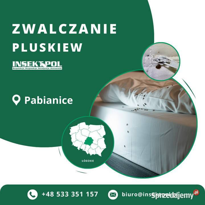 Zwalczanie pluskiew Pabianice Skuteczne
