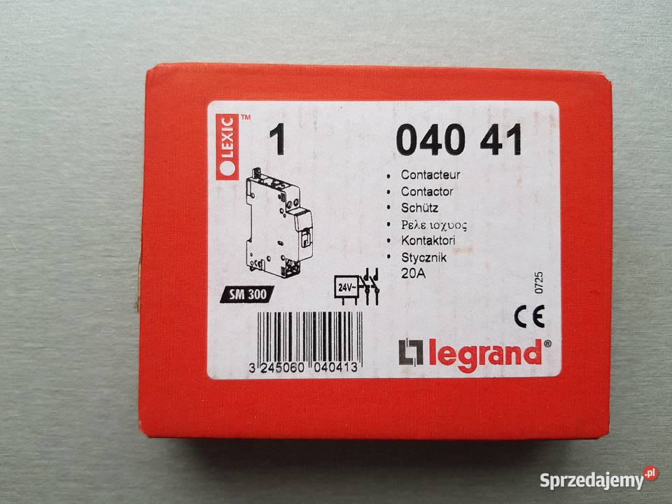 Legrand 04041 SM300 Stycznik 20A NOWY Gliwice