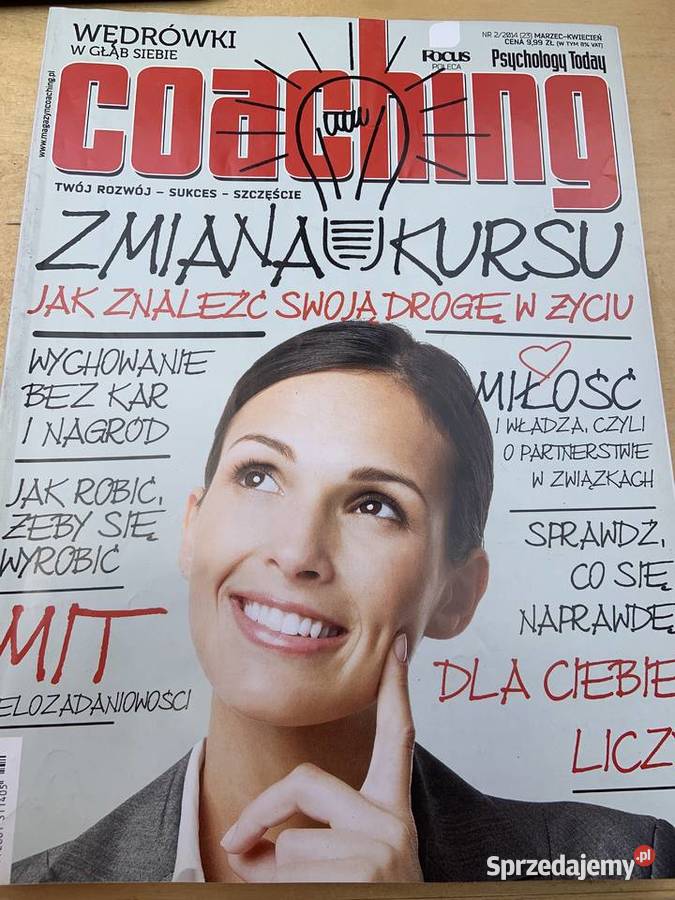 Coaching czasopisma psychology today Kostrzyn sprzedam