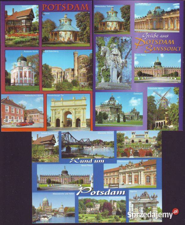 Kart Pocz RFN Poczdam widoki 3 Gliwice