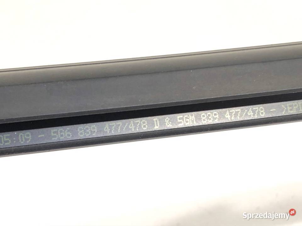 LISTWA ZGARNIAJĄCA TYŁ LEWY VW GOLF VII osobowe Listwy