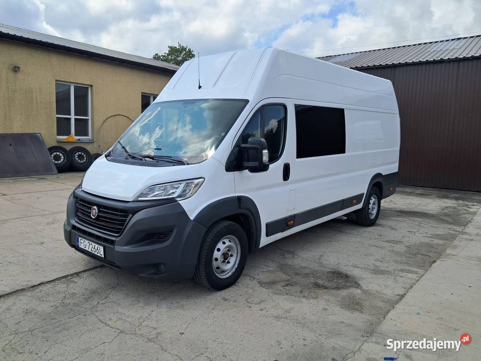 Sprzedam Fiat Ducato 30 180 2015r 7osobowy komputer pokładowy Samochody osobowe Sochaczew