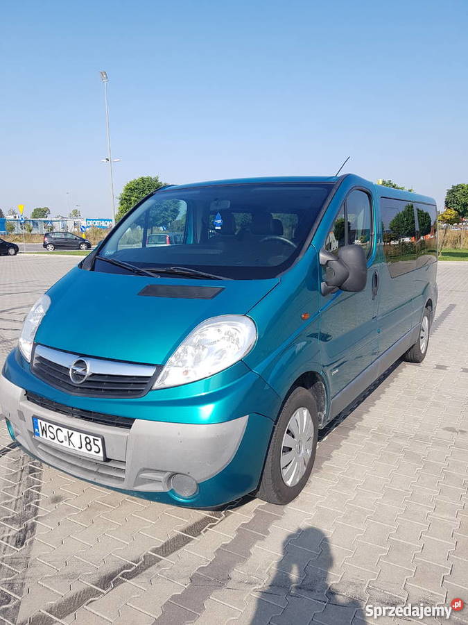 Opel Vivaro 25CDTI long 9 osobowy webasto klima 1170kg Lublin sprzedam