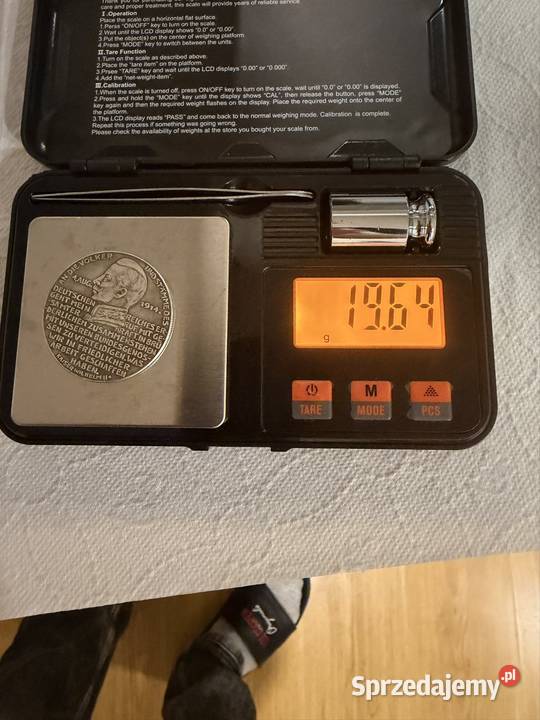 Okazja Srebny Medal Wilhelma II Cybinka sprzedam