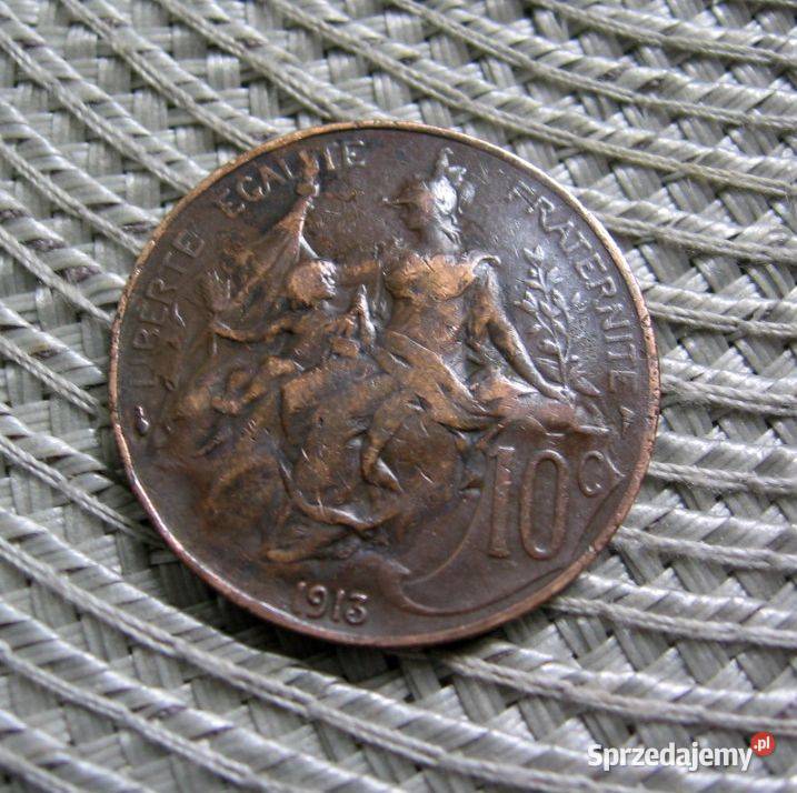 Francja 10 Centymów 1913r Kalisz sprzedam