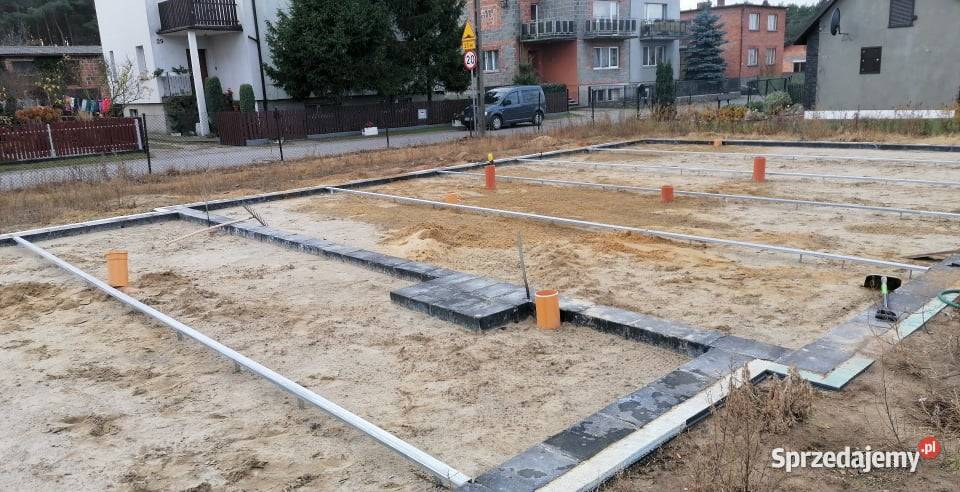 Sprzedam działkę z rozpoczętą budową budowlana Wilkowyja