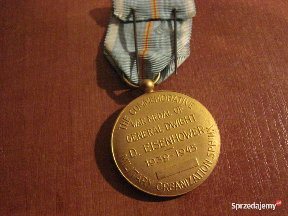 Medal gen Eisenhowera Antyki, Sztuka, Kolekcje Pruszcz Gdański