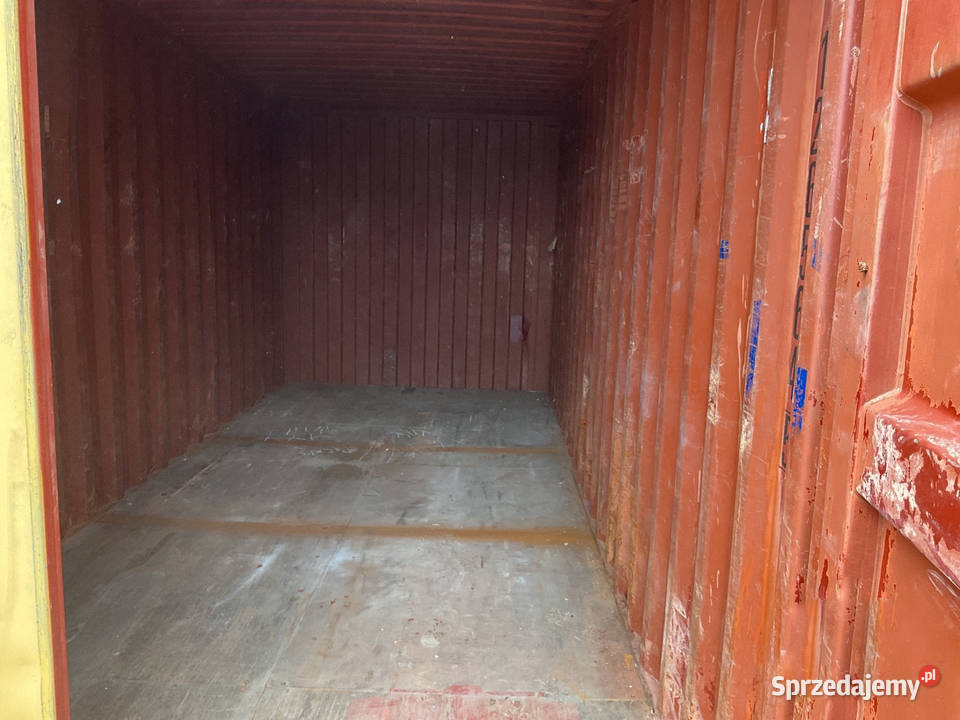 Kontener morski magazyn 20DV 6M transport Gorzów Wielkopolski