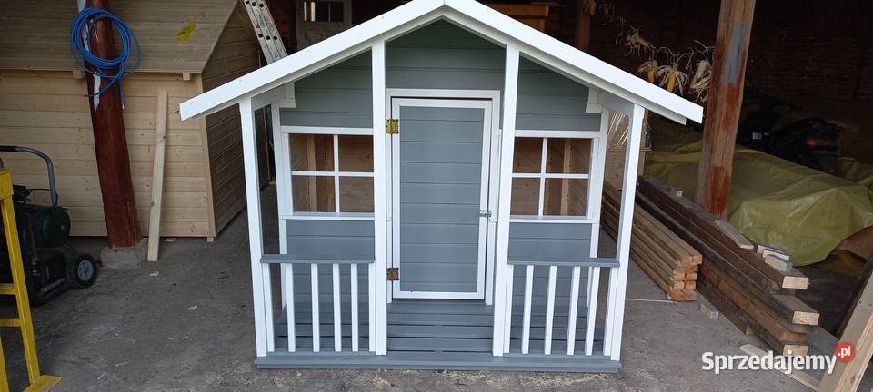 Drewniany domek dzieci Przedmość sprzedam