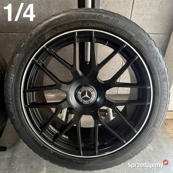 ZIMA 19 Mercedes w222 4matic felgi koła komplet wielkopolskie Lubasz