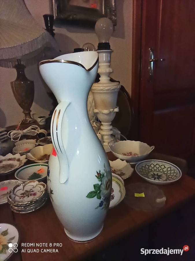 Dzbanek do wody z bukietami kwiatów Hackefors pomorskie Gdańsk