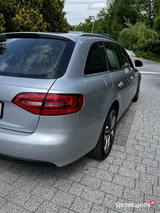 Audi A4 B8 Avant srebrny Nowy Sącz