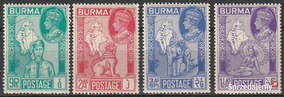 BIRMA KRÓL JERZY VI CZYSTE Łódź sprzedam