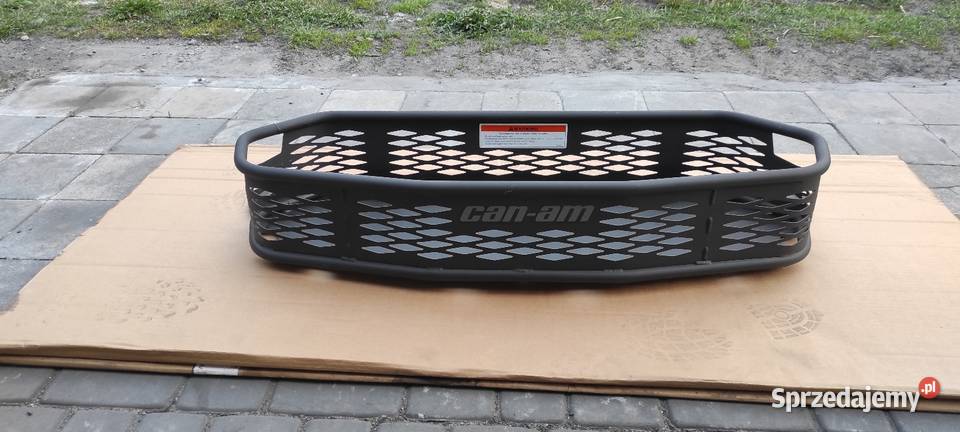 Kufer 86L kosz metalowy can am niemal nowe 1km Wągrowiec sprzedam