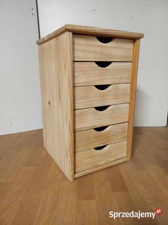 Szafka sosnowa organizer Łęczyca