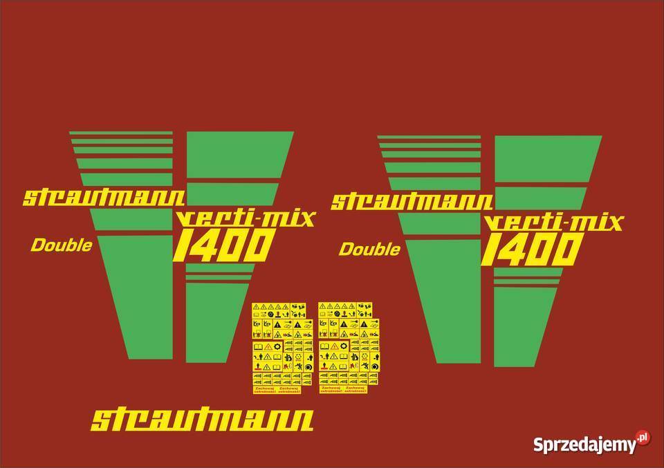 naklejki strautmann verti mix 1400 1200 Jeżewo