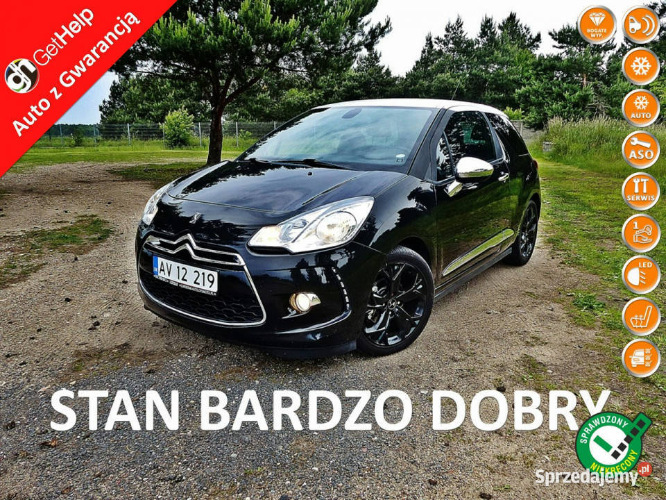 Citroen DS3 16 HDISoChicClimatronicPełna czujnik zmierzchu DS3 Piła sprzedam