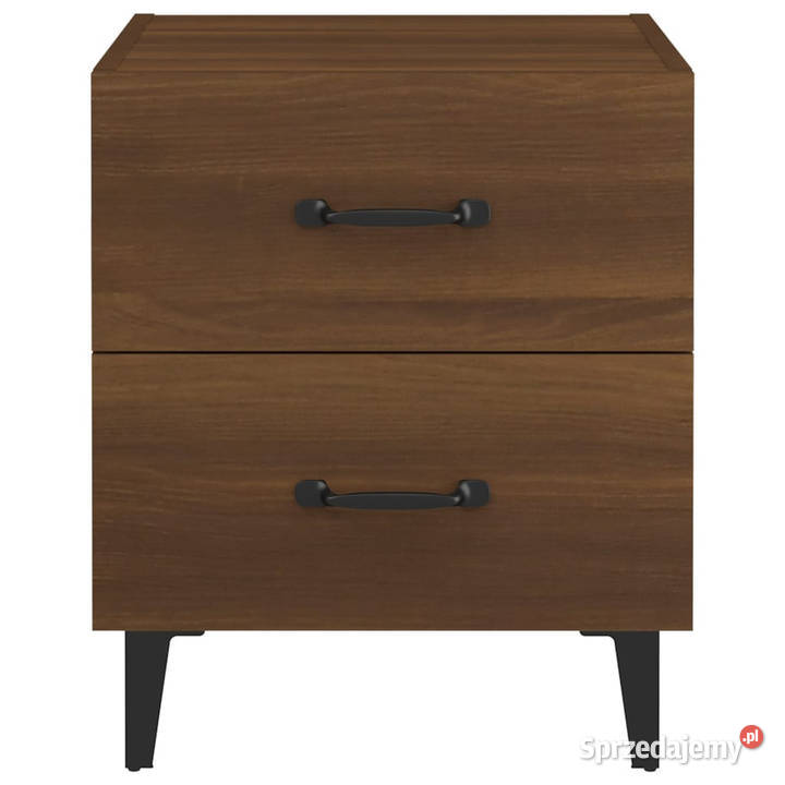 Szafki nocne 2 brązowy dąb 40x35x475 WM817296 mazowieckie Warszawa