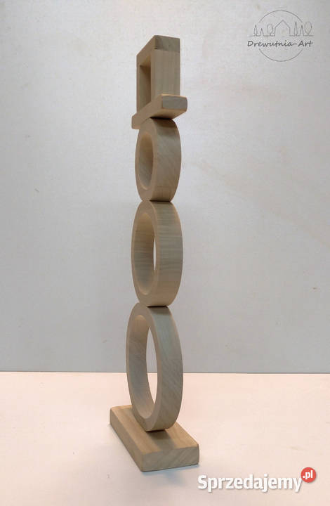 Bałwan drewniana baza do ozdabiania wysokość 40 Łódź
