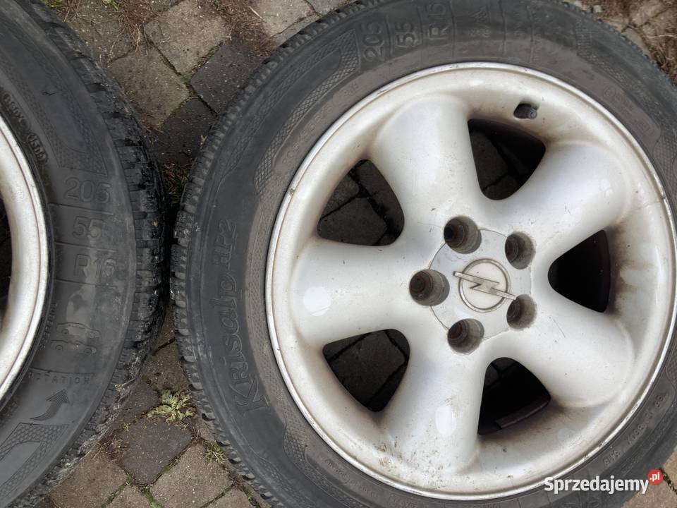 Felgi Aluminiowe do Opla oponami zimowymi Chorzów sprzedam