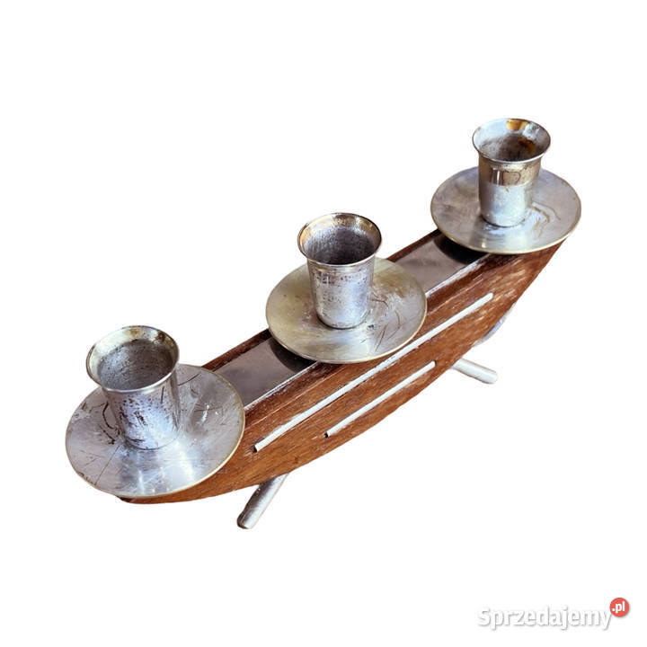 Stylowy midcentury modern świecznik JRUSMetall Warszawa