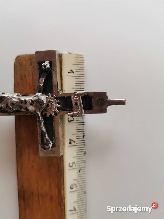 Stary Krucyfiks Krzyż Zakonny śląskie Katowice