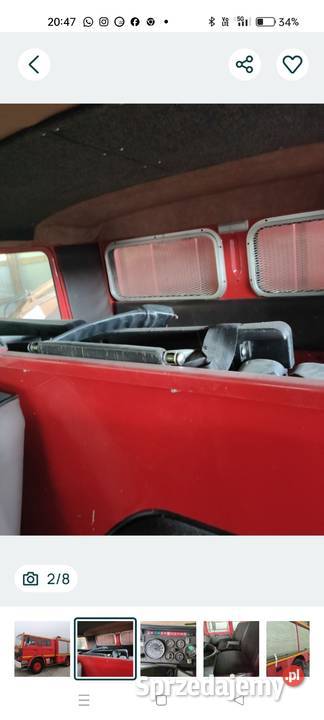 Straż pożarna sam specjalny 170KM lubelskie Serniki sprzedam