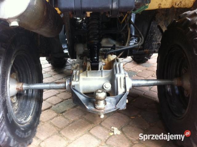 Kawasaki Prairie 360 4x4 PŁUG wyciągarka Zalesie Górne