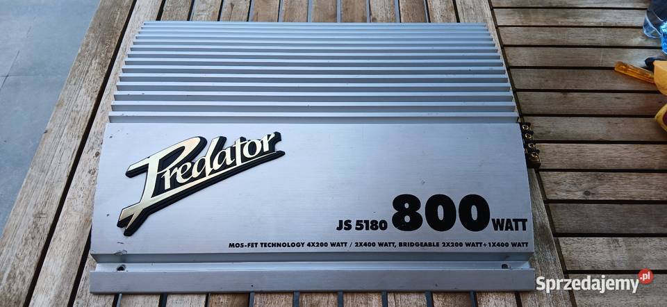 Wzmacniacz predator Ilość kanałów 4 Jędrzejów