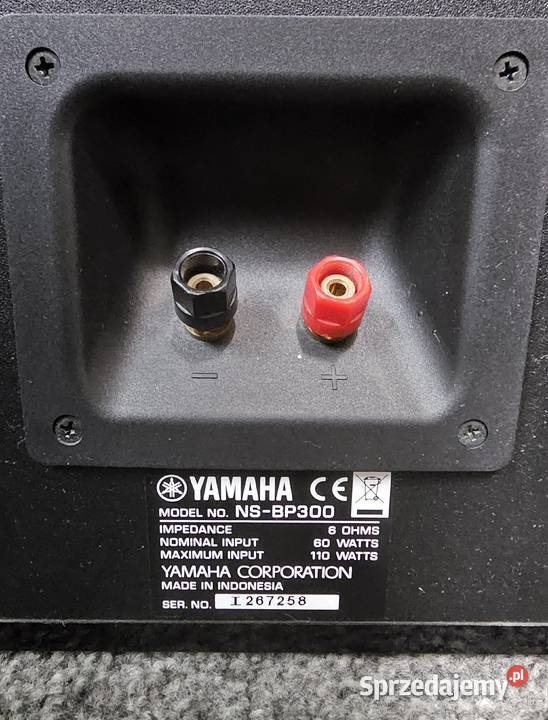 Kolumny stereo YAMAHA NSBP300 pianocraft Słuchawki i głośniki małopolskie Kraków sprzedam