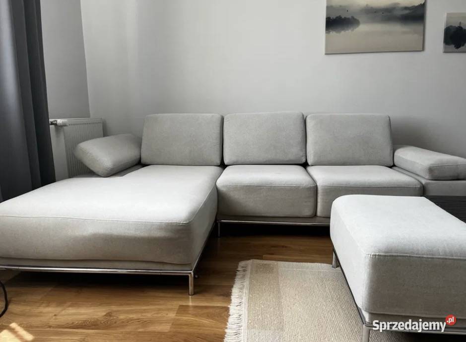 Sprzedam narożnik fotel dostawka stolik kolor Grójec sprzedam
