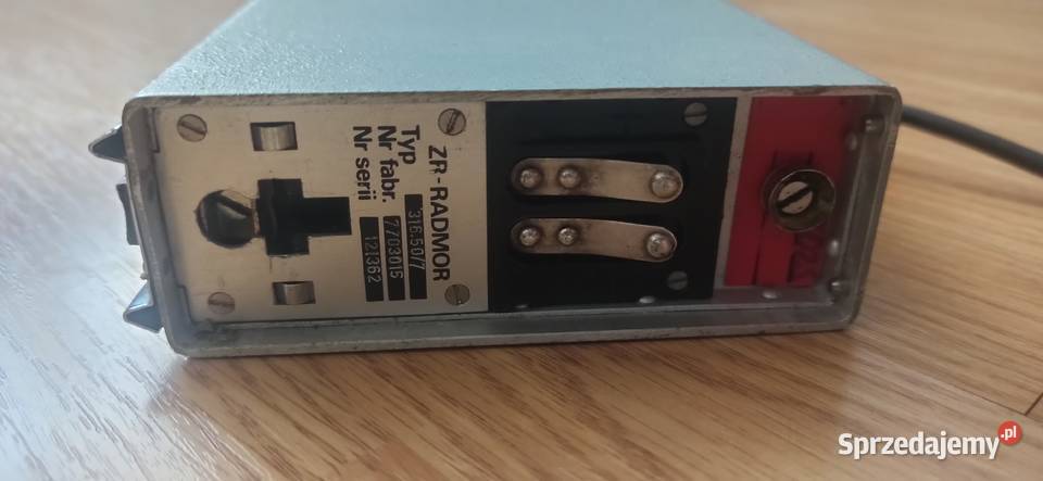 Radiostacja milicyjna ZRRadmor typ 316507 Dębowiec