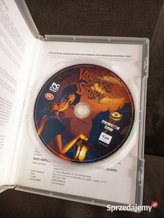 A Vampyre Story Gra Komputerowa Przygodowa sprzedam
